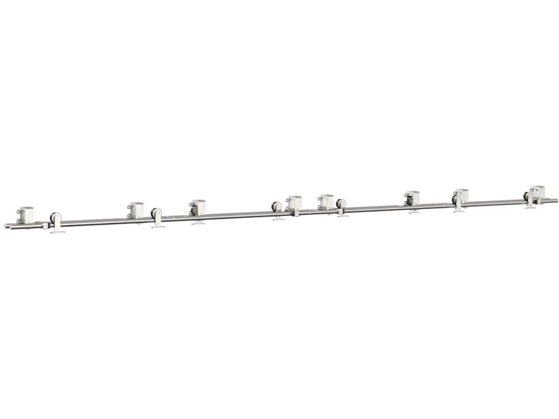 Sliding Door Hardware Kit, Sliding Door Hardware Kits Vidaxl (183 Cm)