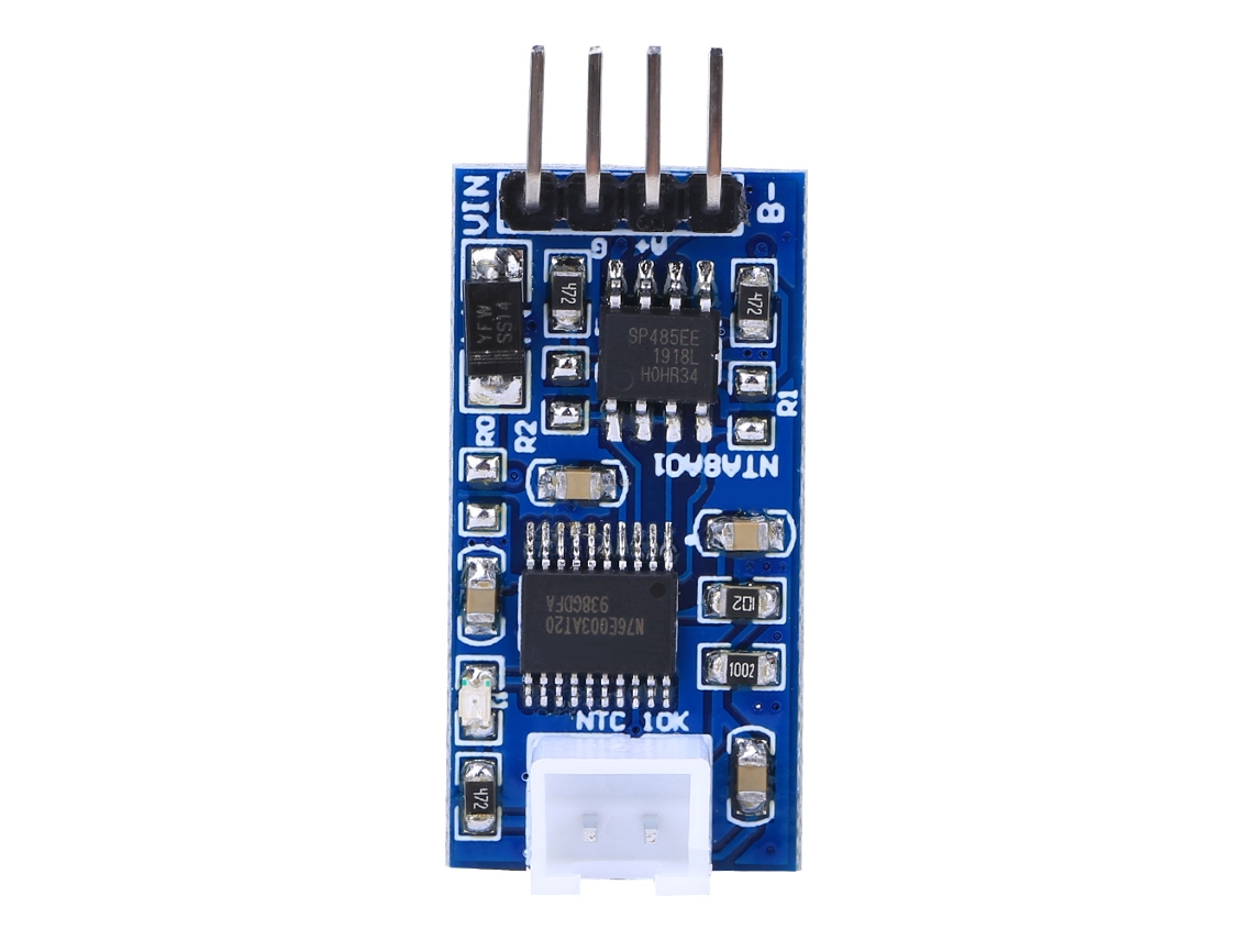 Sensor de Temperatura NTC 10K com RS485 NTA8A01, alta precisão