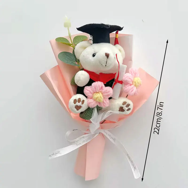 Buquês de Crochê, Mini Flores de Tricô em Formato de Bolha, Buquês Coloridos Feitos À Mão. MDUG