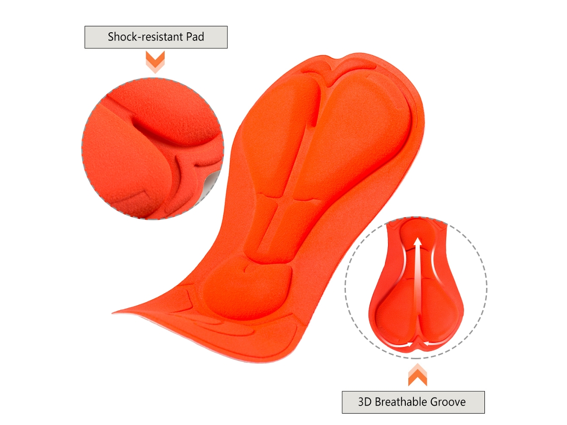 CALCINHA de ciclismo masculino com almofada de gel 3D, shorts de bicicleta, verão | S/MARCA