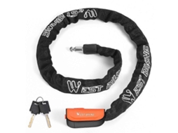 Cadeado De Corrente Para Bicicleta West Biking Yp0705097, Trava De Segurança Antifurto Para Bicicletas. Aquaforge