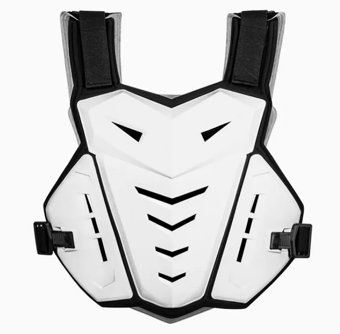 Blusa de Protecção para Moto Cross Branco 46*47cm AOZORZ