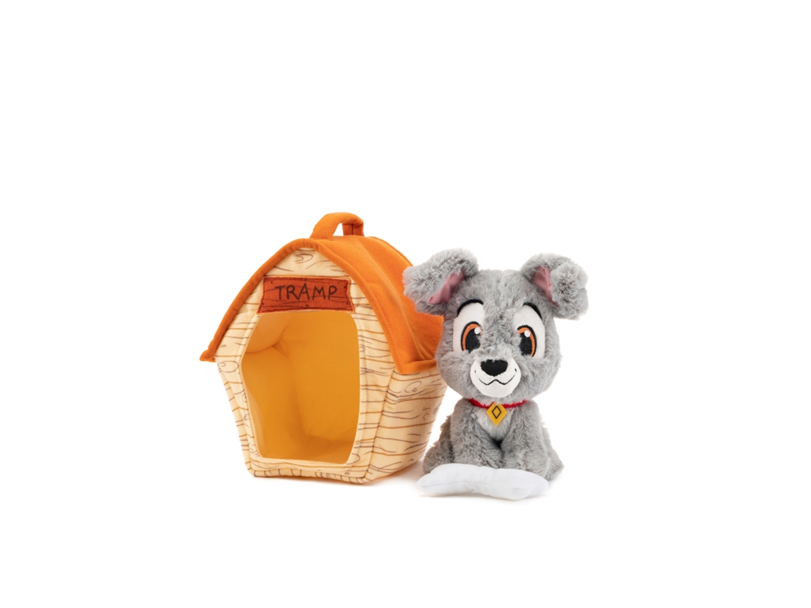 Disney DISNEY Peluche Golfo 20 cm con caseta. La Dama y el