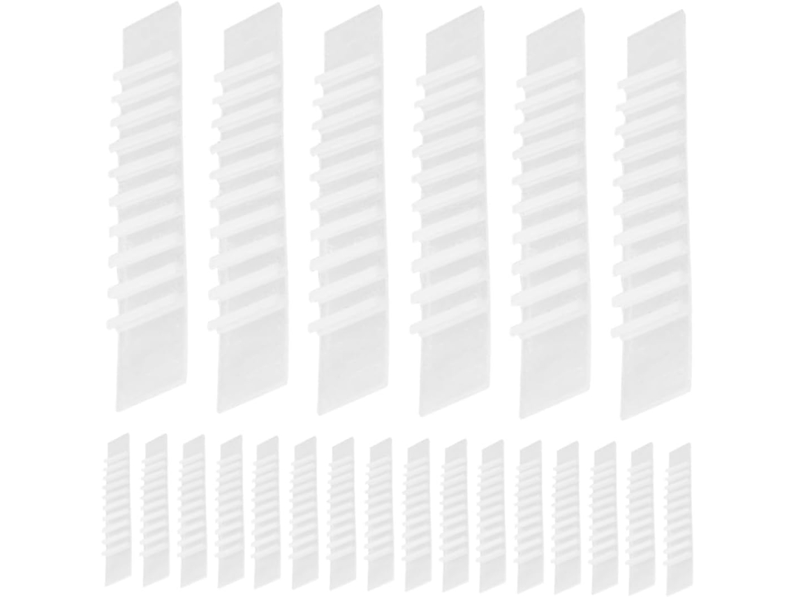 Ounona - Pacote com 100 unidades de tiras antiderrapantes de silicone para armários, acessório antiderrapante para armários, ideal para