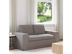 Vidaxl Sofá Cinzento-acastanhado 162 X 80 X 82 Cm Tecido