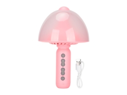 Mic Mali Inalâmbrico Bluetooth com Luz e Resposta Digital