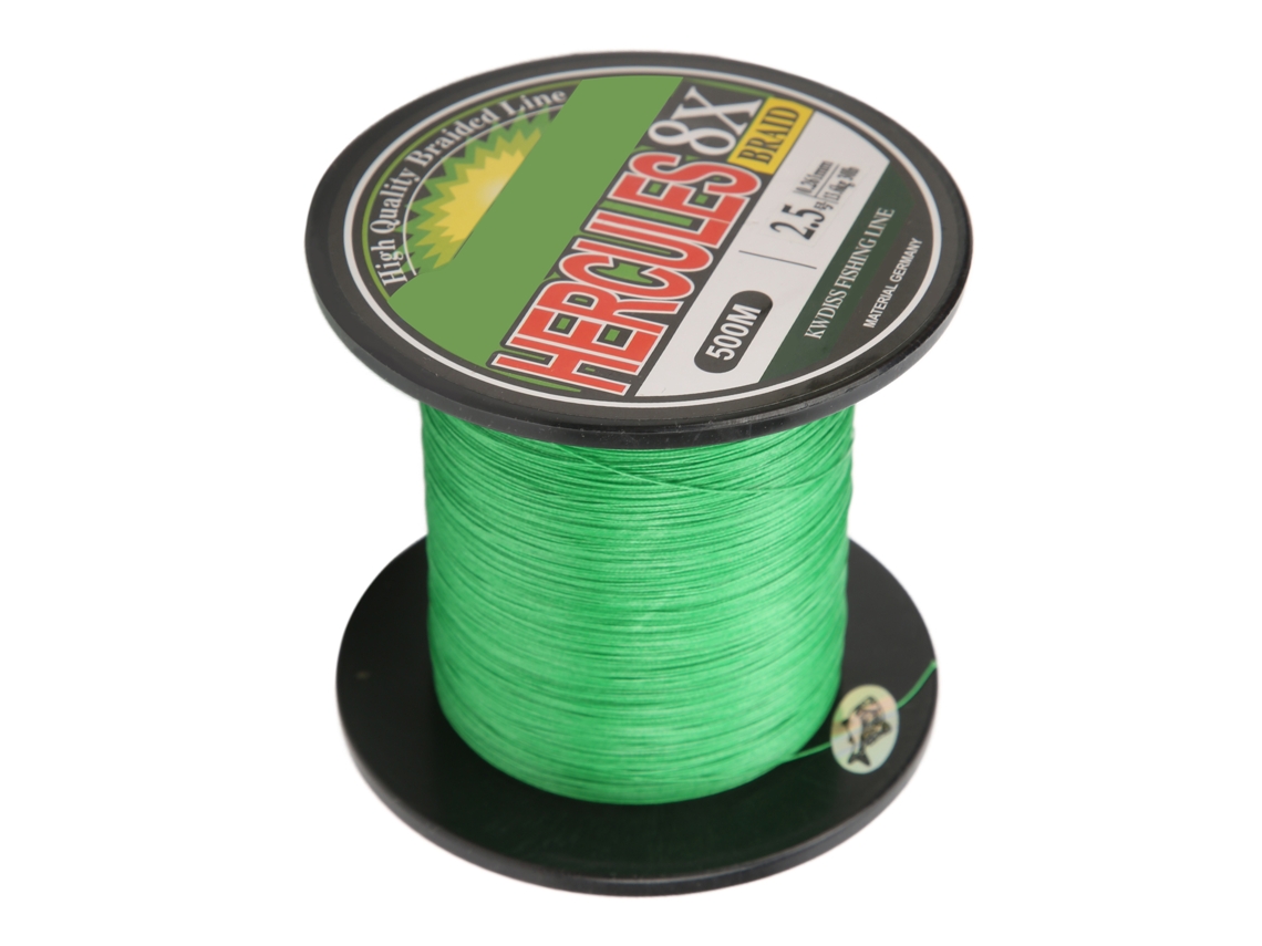 Linha de Pesca Carp 500m Resistente À Corrosão Verde 2.5