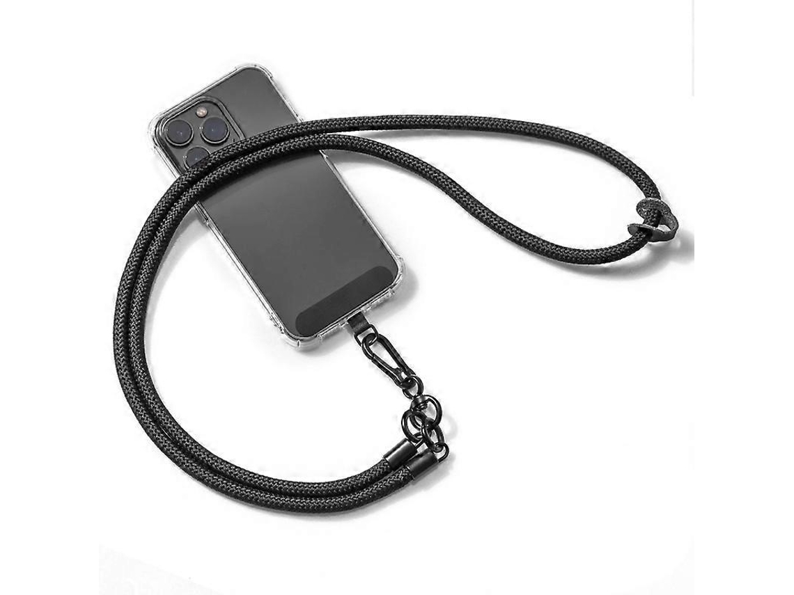 Lurelia Cordão Para Telemóvel Anti-queda De Pulso Para Pescoço Com Fivela Metálica 120 Cm