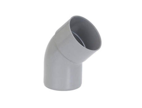 Cotovelo Macho Fêmea Em Pvc 45° Girpi D 100 Mm Plástico Sintético Branco