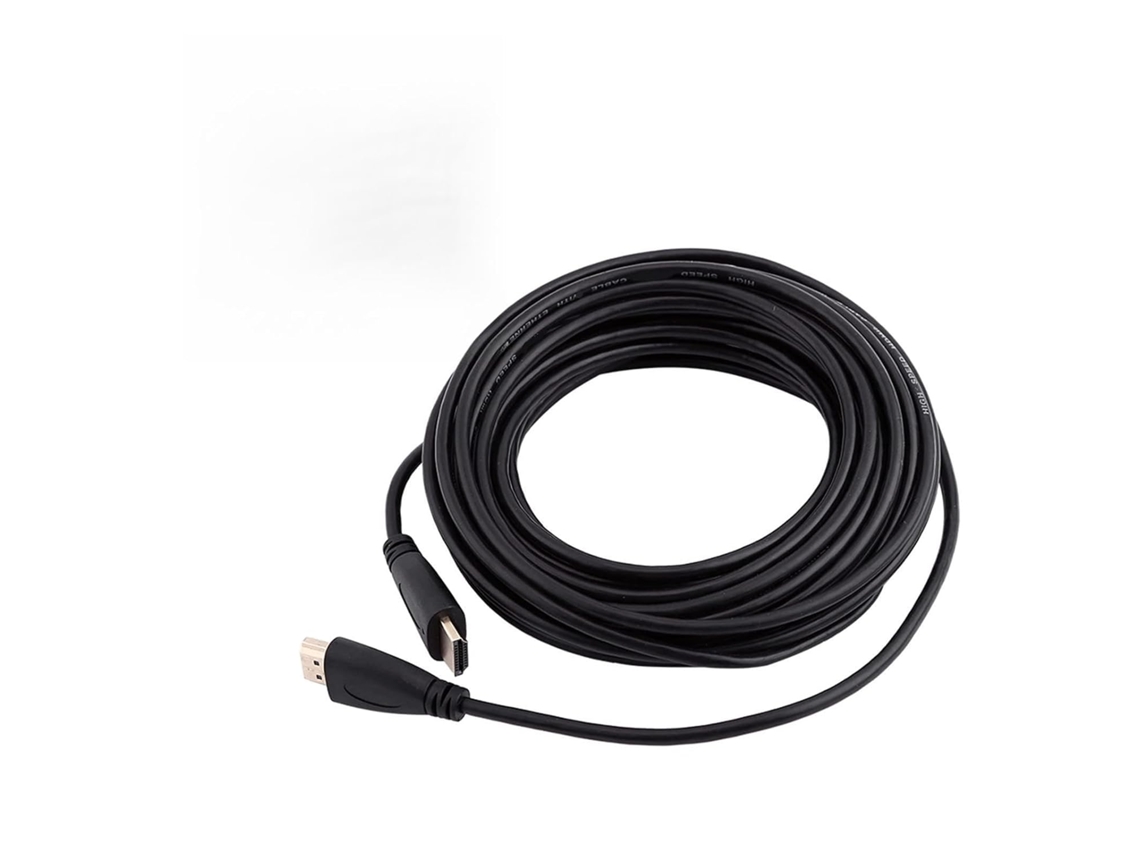 Cabo Macho De 10 M, Conector Banhado A Ouro V1.4