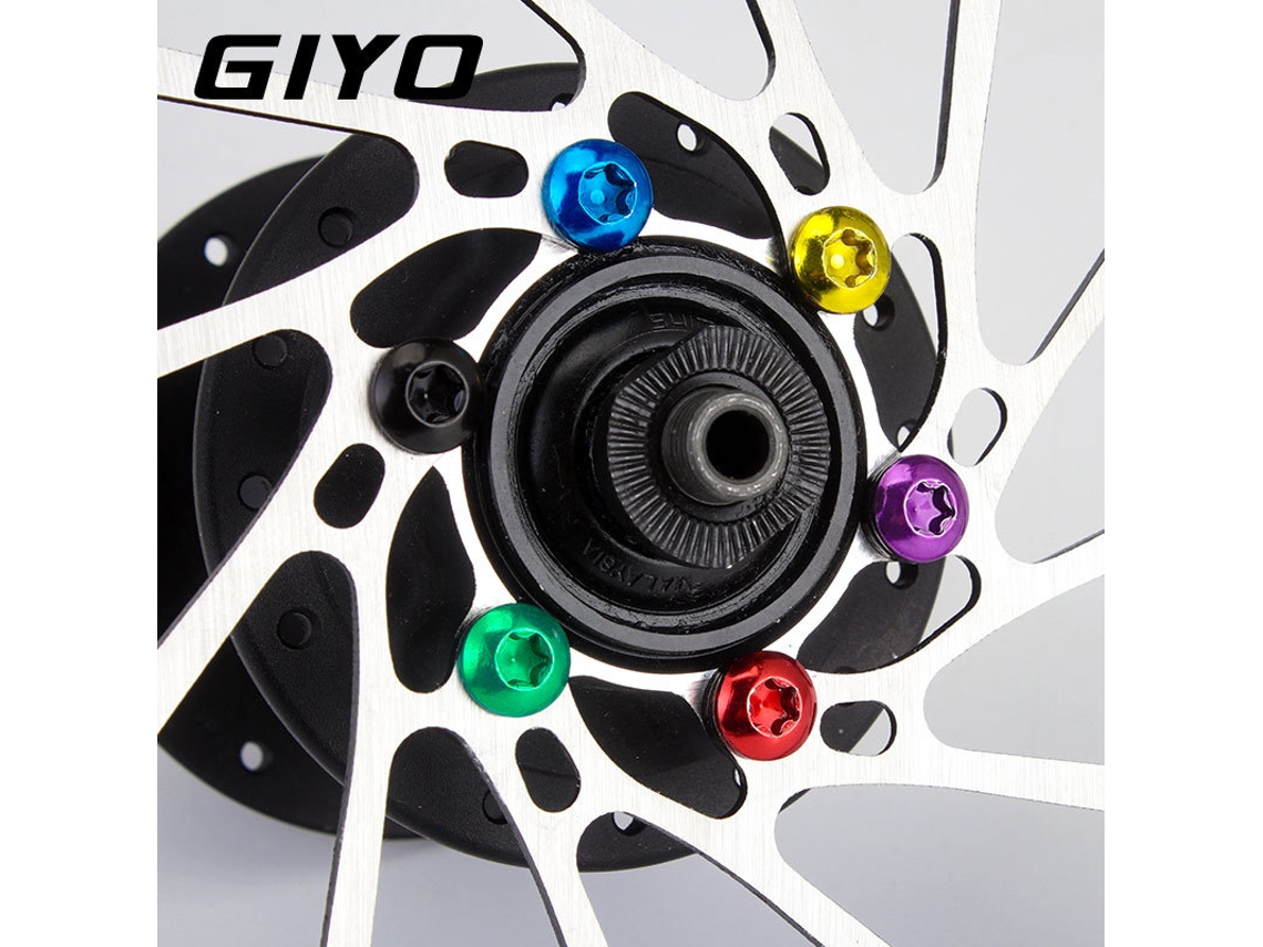 12 Peças M5x10mm Parafusos Coloridos De Aço Inoxidável Para Rotor De Freio A Disco Mtb T25 Acessórios Para Bicicletavayotoy