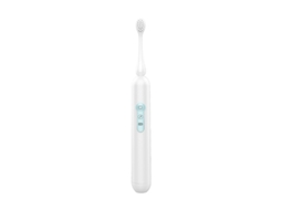 Escova De Dente Elétrica Sônica E Vibratória Adulto Recarregável Casal Cerdas Suaves Sfushos (m09 Versão Atualizada Inglês Branco)