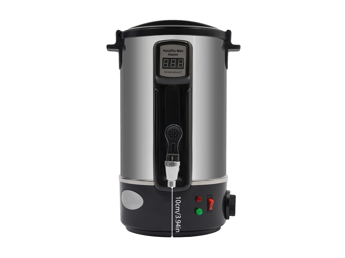 Derretedor De Cera, Controle De Temperatura Ajustável, Design De Alta Capacidade, 12l, Plugue Eu