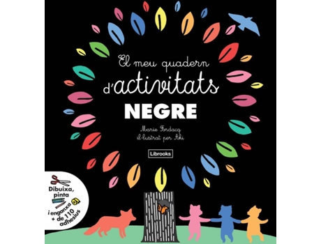 Livro El Meu Quadern DActivitats Negre de Marie Fordacq (Catalão)