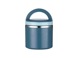 Marmita Térmica Para Alimentos Quentes, 1000 Ml, Em Aço Inoxidável, Isolamento A Vácuo E Alça