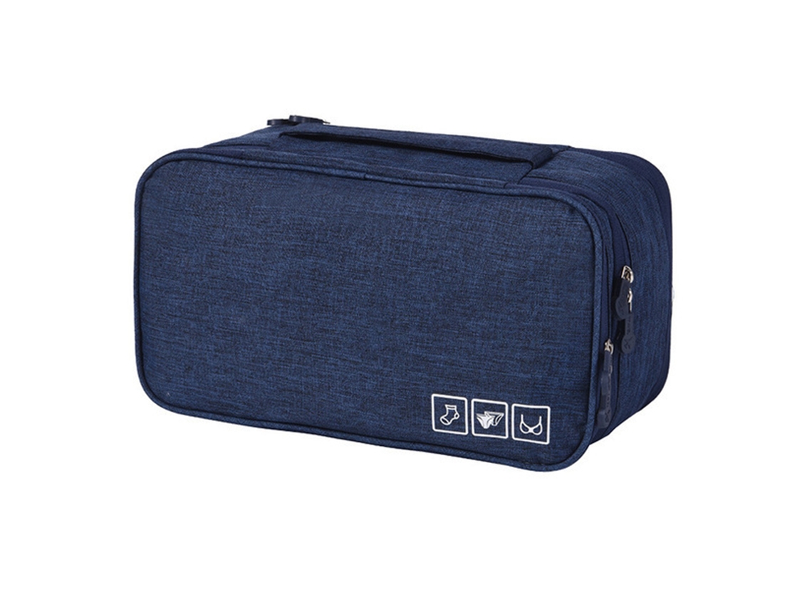 Bolsa de Armazenamento Multifuncional para Roupas Íntimas Portátil Cubo para Sutiãs e Meias RNEMITERY