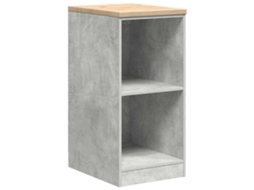 Armário de Arrumação de Garagem Betão Cinzento 40x51x85 cm MAISON EXCLUSIVE