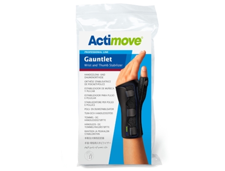 Actimove XL Preto Estabilizador de Pulso e Polegar Essity