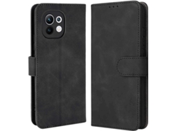 Capa Compartimento para Xiaomi 11 HONGWE. Magnética com Porta-Cartões Premium Preto