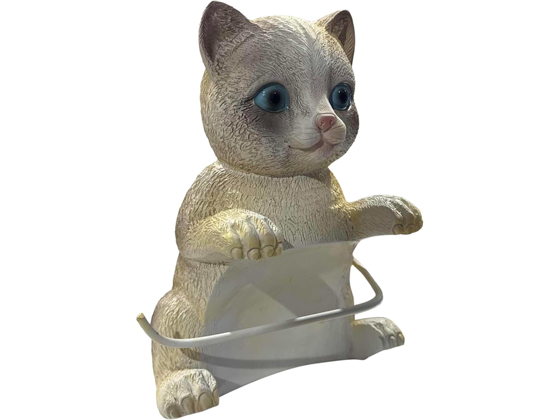 Porta Papel Higiênico Divertido Suporte Para Papel Toalha Em Formato De Gato Engraçado, Prateleira Gokoco