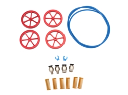 Kit De Upgrade Para Impressora 3d Tubo Ptfe Porcas De Nível Rosca Mãos Molas Acessórios