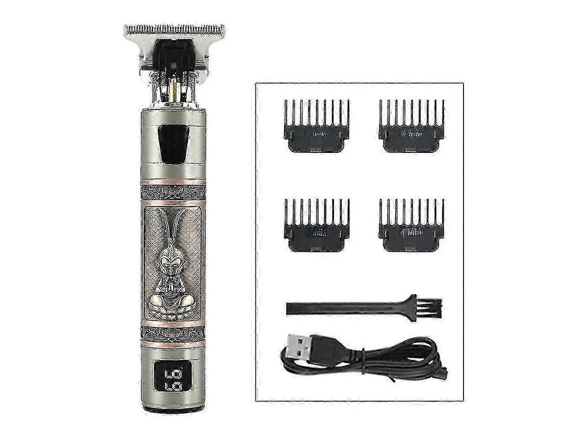 Aparador De Cabelo Com Design Macaco E Display Digital