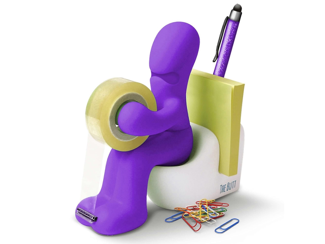 Zengo Dispensador de Fita Adesiva para o Bumbum Presente Divertido e Inusitado, Ideal para Colegas, Presente de Escritório Ou para o Chefe Ac GOKOCO