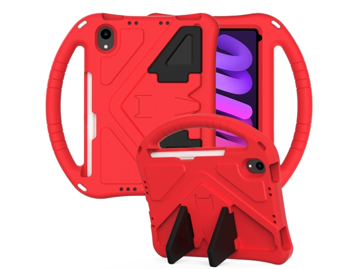 Capa De Eva Para Ipad Mini 6 / 2024 Com Suporte - Proteção Antichoque Para Tablet