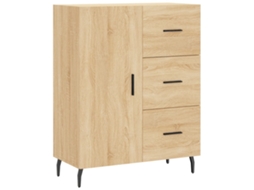 Sideboard, Sideboards Vidaxl Marrom Madeira Processada (n/a)