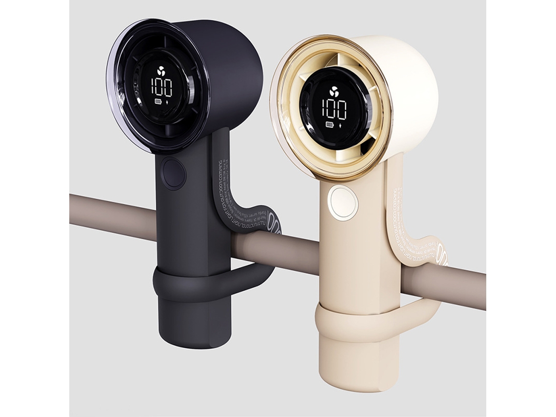 Ventilador Portátil Turbo 3 Velocidades Viagens e Casa