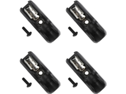 Conjunto De 4 Suportes Para Brocas 20v Max Dcf885m2 Dcd985 Dcf835 Dcf836, Peças N131745 N098881 N092934, Plástico Preto Com