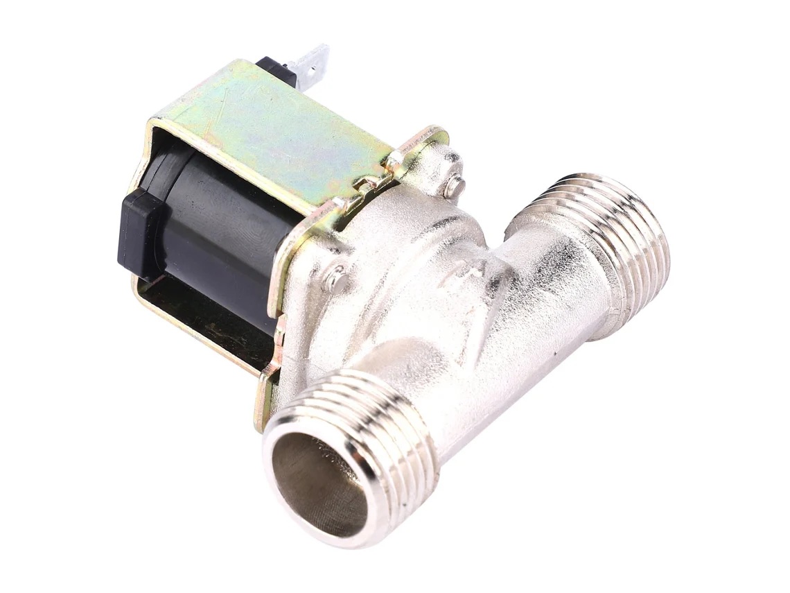 Válvula De Água Elétrica Laxiscreed 12v G1/2 Controle Magnético, Normalmente Fechada Em Latão