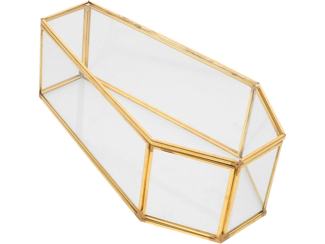 Mini Caixa De Vidro Em Formato De Caixão, Estilo Gótico, Ideal Para Exibir Joias, Bugigangas E