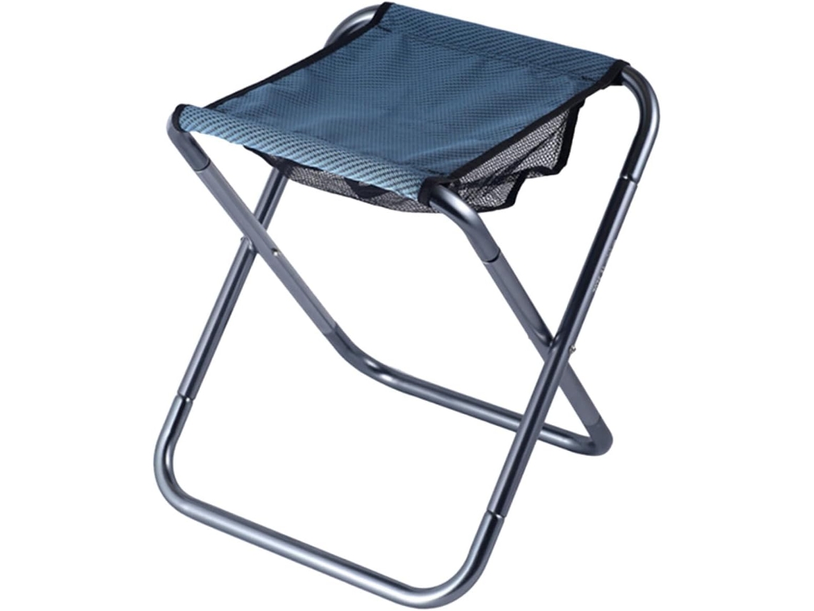 Cadeira Dobrável de Tecido, Aço, Metal e Pe Leve para Camping | S/MARCA