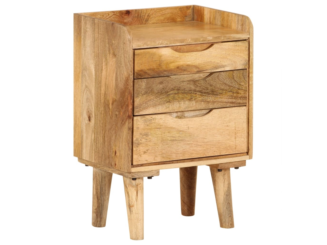 Bedside Cabinet, Bedside Cabinets Vidaxl Marrom Madeira