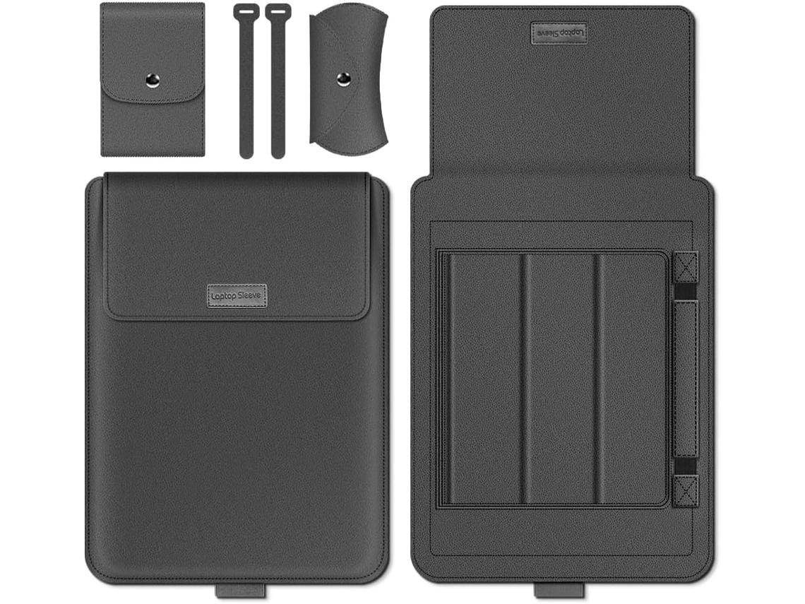Capa Flip Resistente HEXINYIGJLY para Surface Pro X, antichoque, suporte caneta, acolchoado azul | HEXINYIGJLY