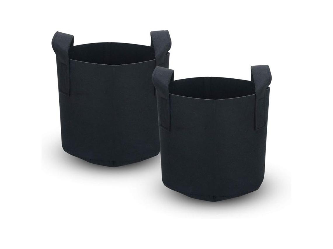 kit de 2 Sacos de Plantio Não Tecidos, 10 Galões | S/MARCA