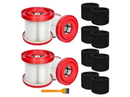 1 Conjunto De Filtro Hepa 49-90-1900 Para Aspirador De Pó Sem Fio 0780-20 0880-20_glo