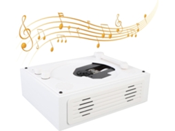 Leitor Cd Portátil Cuifati Com Alto-falante, Controle Remoto, Usb, Compátivel Com R Rw, Mp3, Wav E Wma