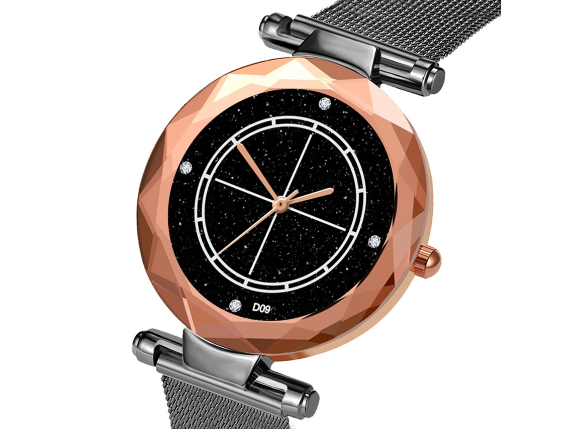 Reloj De Cuarzo Con Pulseira De Aço Para Homens E Mulheres. Mostrador Colorido. Reloj De Pulso Casual Para Casais.