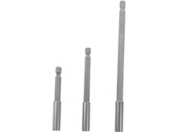 Conjunto De 3 Hastes De Expansão Para Brocas, Aço Carbono |