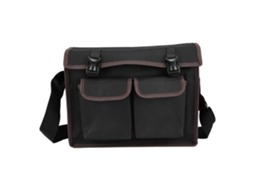 Mochila De Ferramentas Unisola Para Eletricistas Em Tela Oxford Yileqi Multifuncional (preta)