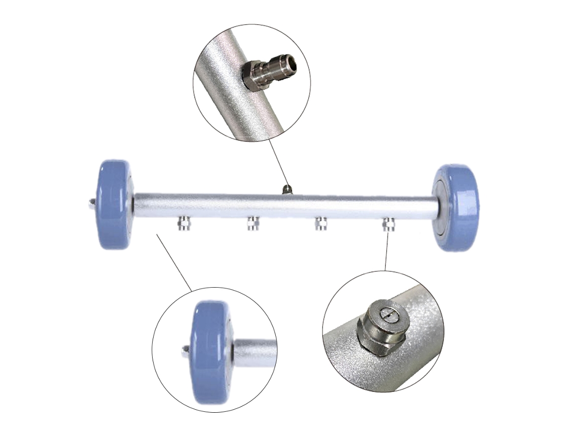 Laxiscreed Acessório Pulverizador 2-em-1 Alta Pressão Com 4 Bicos E Extensões