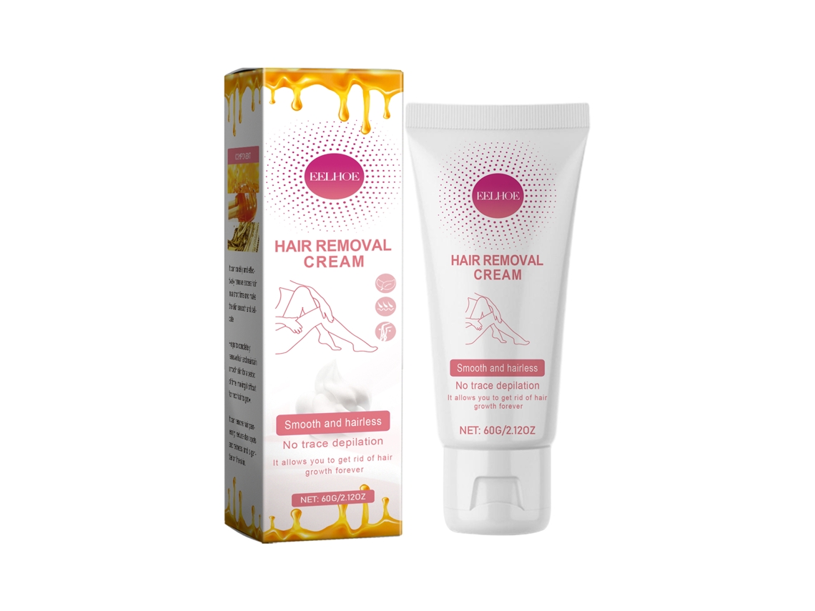 Creme Depilatório Eelhoe Suave para Rosto e Corpo