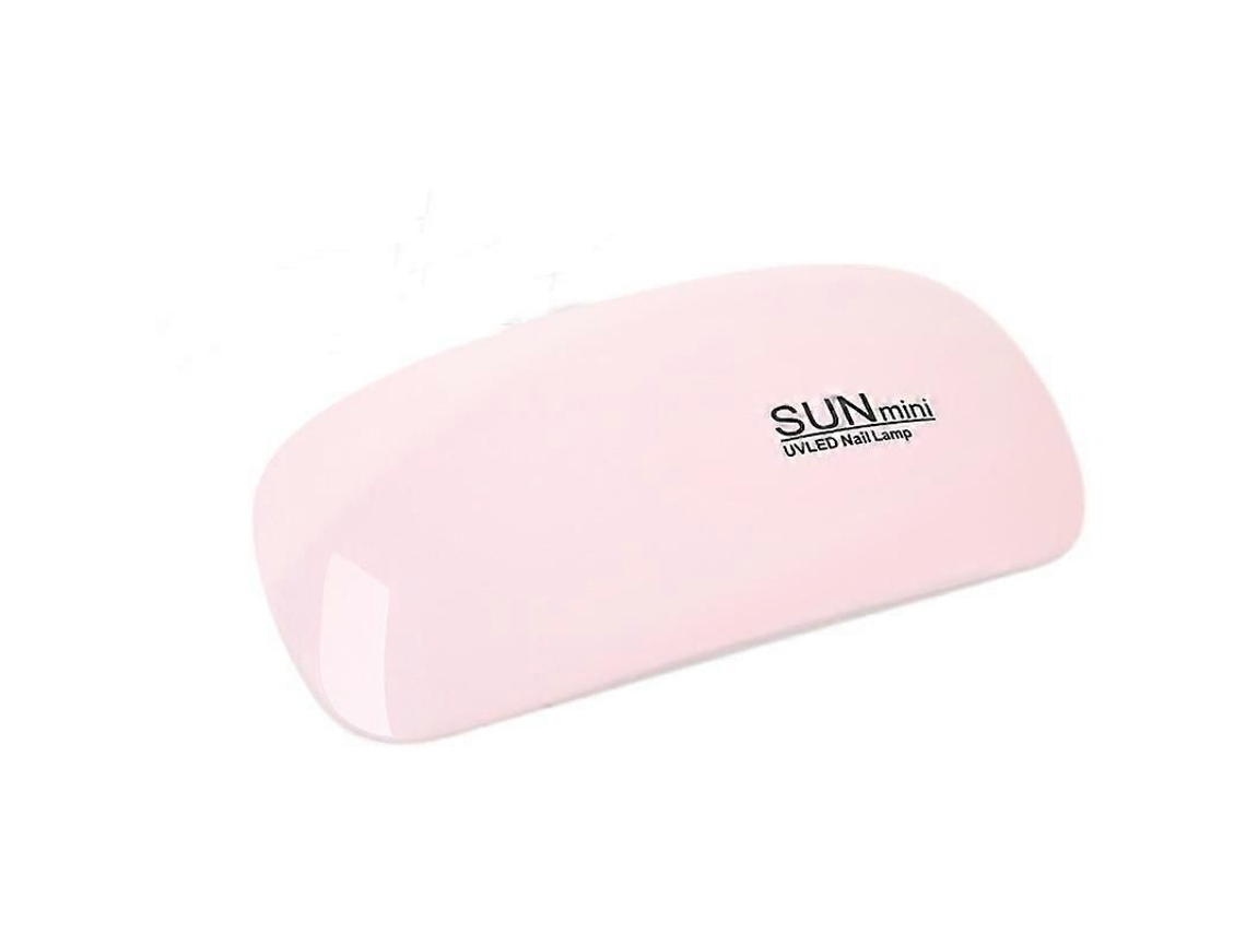 Mini Lâmpada de Unhas Usb Uv / Led Secador Gel Esmalte Poli 60s 120s Ferramenta Arte Cor Rosa Sun Secado GOKOCO