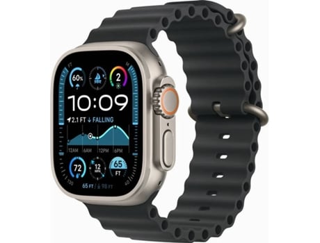 APPLE Watch Ultra 2 GPS+Cellular (Recondicionado Flippers Marcas Mínimas - 49 mm- Titânio, Preto)