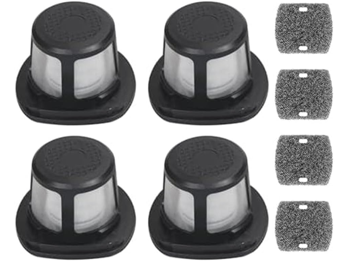 Conjunto De 4 Filtros Reposição Compatíveis Com Aspiradores Pó Sem
