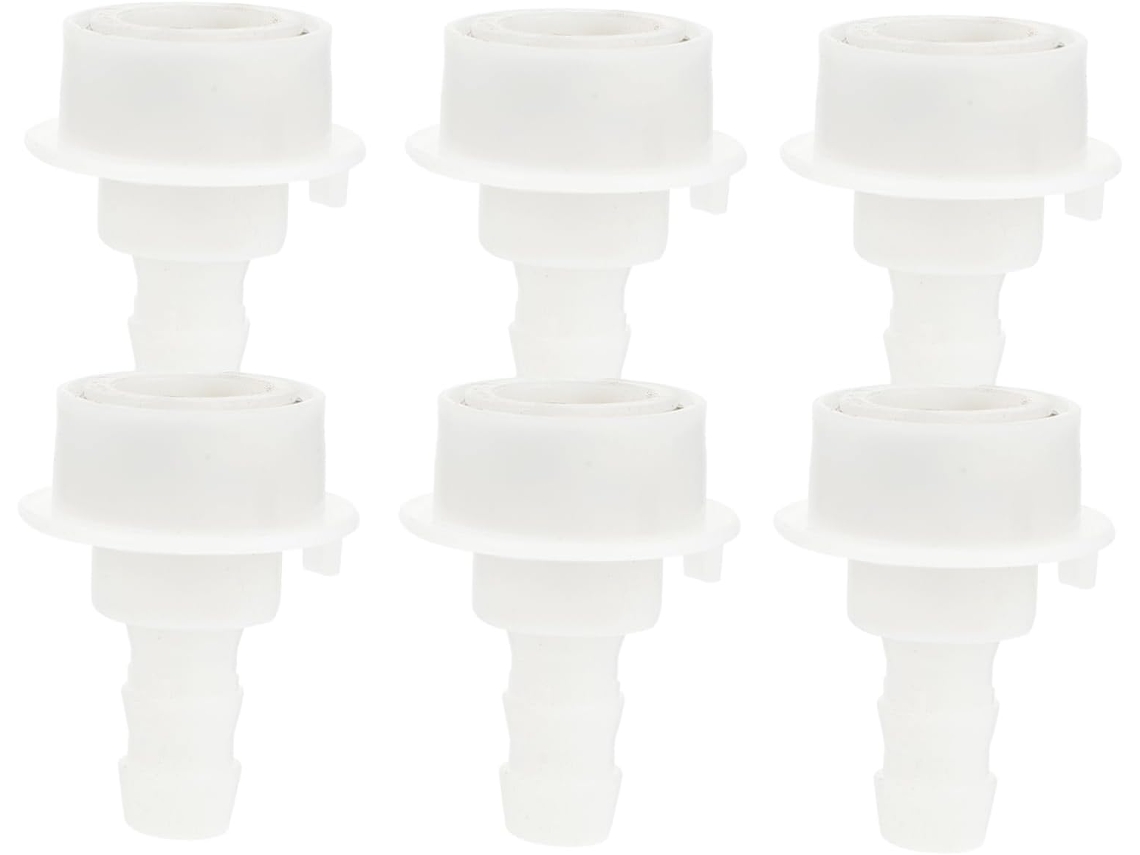 Conjunto De 6 Adaptadores Para Conectores De Máquina De Lavar Roupa, Conectores Para Torneiras Com V Gokoco