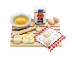 2026 conjunto de Bolo em Miniatura 1:12 Acessórios de Cozinha para Casinha de Boneca