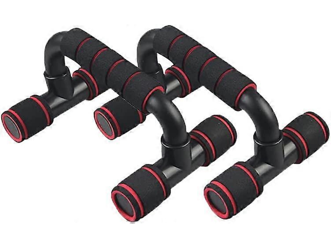 Par De Barras De Flexão Inclinadas Com Alças Para Homens E Mulheres, Exercícios De Fitness, Treino Em Casa, Musculação, Peitoral Vermelho Aquaforge